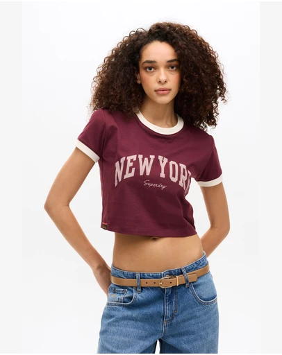 Superdry - Athletic Essentials Ringer Slim Fit Tee
