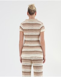 Isabelle Quinn - Gian Crochet Button-Up