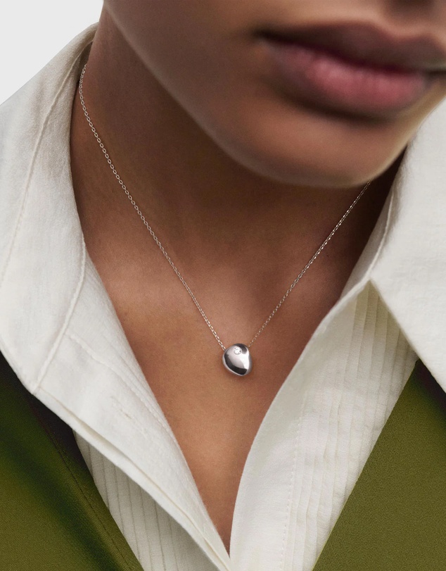 PDPAOLA - Wave Silver Necklace