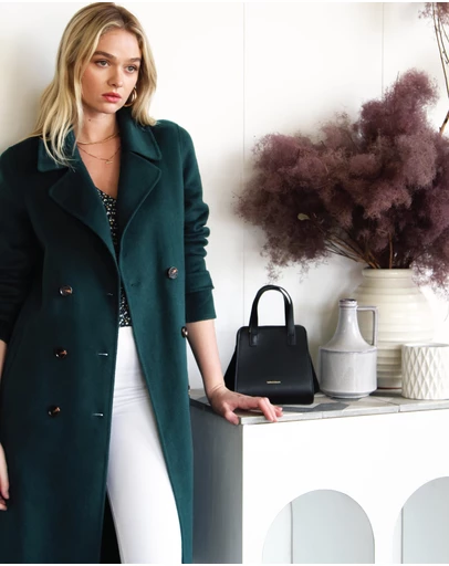 Belle & Bloom - Front Runner Belted Coat