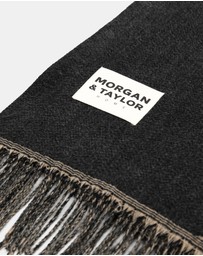 Morgan & Taylor - Saylor Throw Blanket in Tan Brown