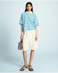 TOPSHOP - Linen Longline Shorts