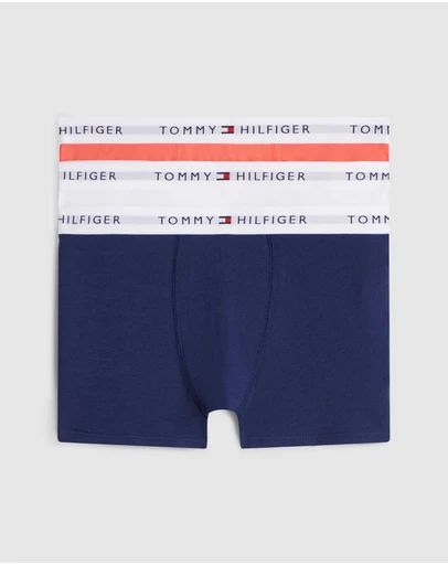 Tommy Hilfiger - 3-Pack Logo Waistband Trunks - Teens