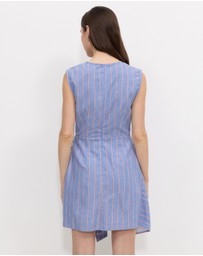 Calli - Oliver Wrap Mini Dress