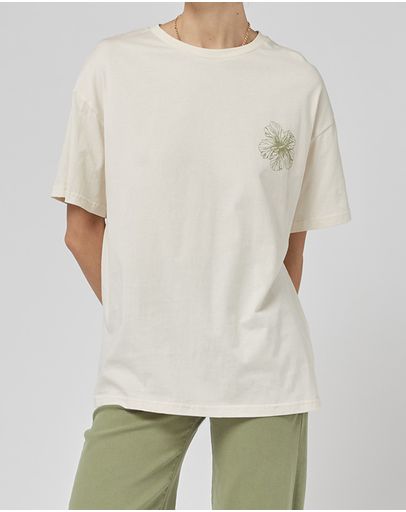 Cream Printed