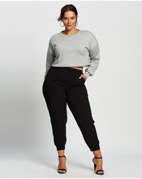 Love Your Wardrobe - Bree Relaxed Rib Cuff Pants
