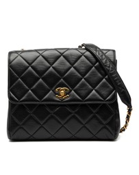 Pre-Loved by Azura Reborn - Pre-Loved Small Square Lambskin Straight Single Flap