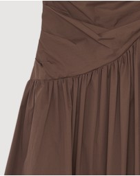 Revibe - Repaired AERE Kiera Strapless Midi Dress - AU 14