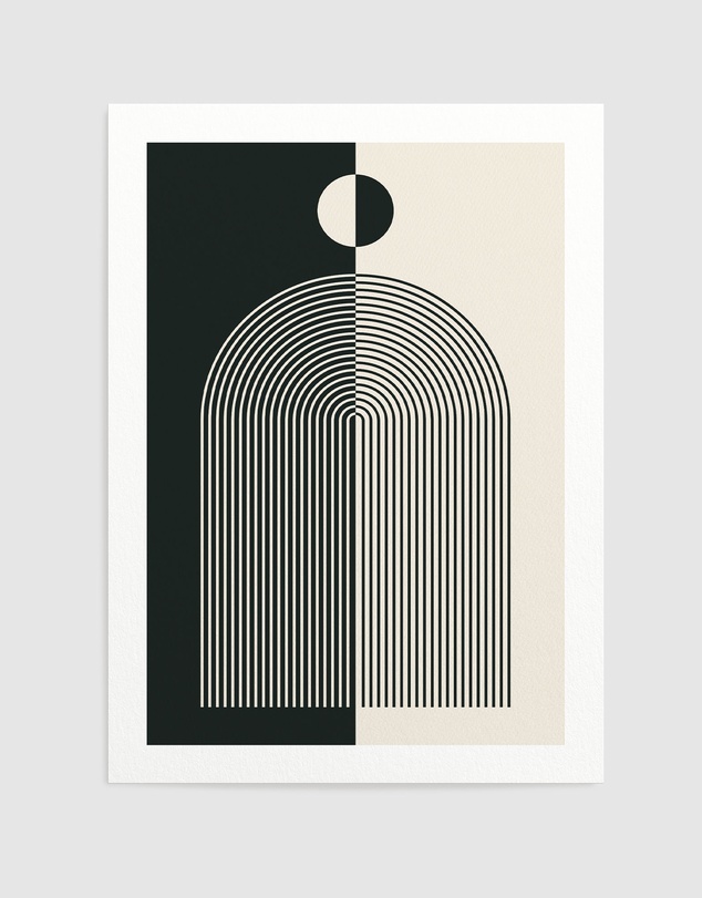 Olive et Oriel - Arche Graphique III Art Print