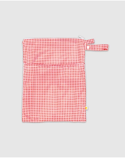 Tyoub - Tyoub Stay-dry Zip Wet Bag Red Gingham