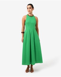 Forcast - Tory Linen Blend Panel Dress