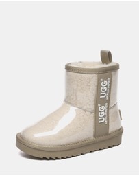 EVERAU - Australian Shepherd Ugg Kids Coated Classic UGG Boots
