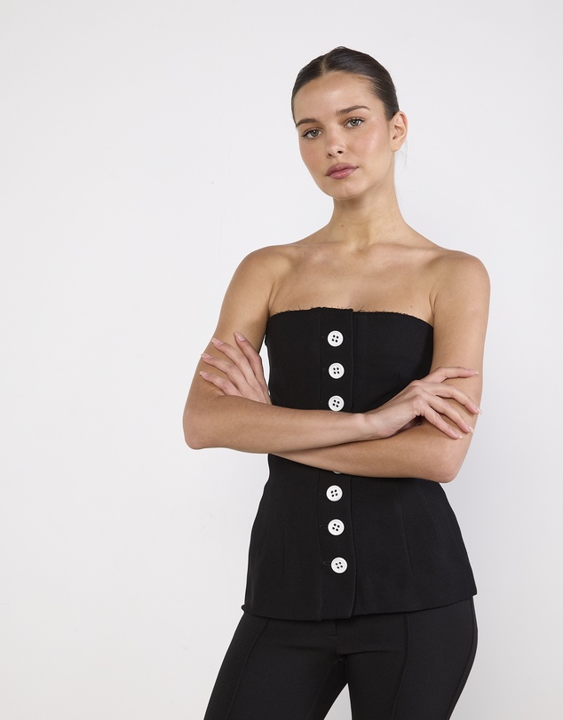 Cirkular - Pre-Loved - Christopher Esber Button Detail Bustier