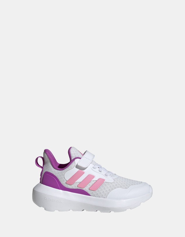 adidas gazelle silver green womens Fortarun 4.0 Elastic Lace Self-Fastening Pre-School Glow Blue/Magic Gr   Shoes & Sox