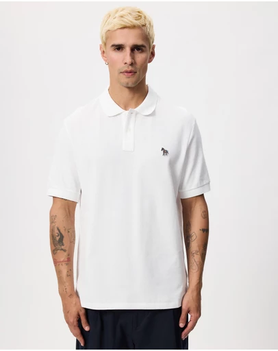 Paul Smith - Regular Fit SS Polo Shirt Zebra