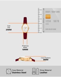 Michael Kors - Maude Red Analogue Watch