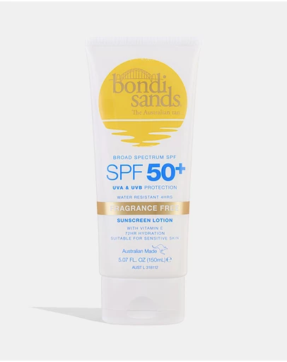 Bondi Sands - SPF 50+ Fragrance Free Body Sunscreen Lotion 150ml