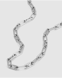 Emporio Armani - Emporio Armani Silver-Tone Necklace