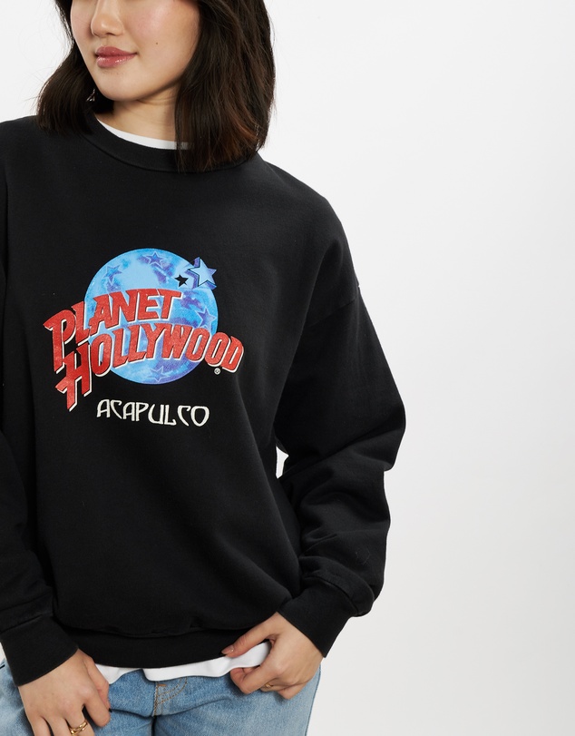 Vintage by The Real Deal - Pre Loved - 90s Planet Hollywood Sweatshirt