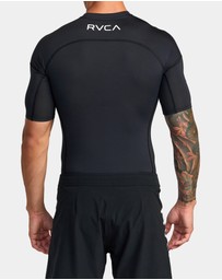 RVCA - Mens Sport Short Sleeve Rash Vest