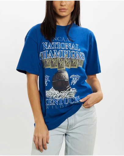 Vintage by The Real Deal - Pre Loved - 1998 NCAA Kentucky Wildcats Tee