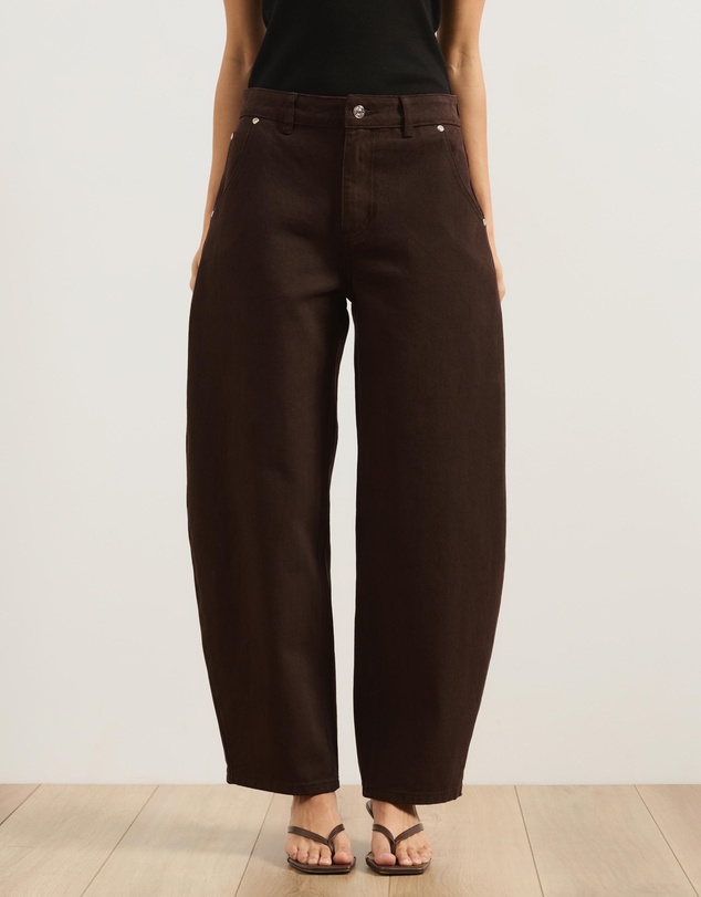Atmos&Here - Cindy Barrel Leg Jeans