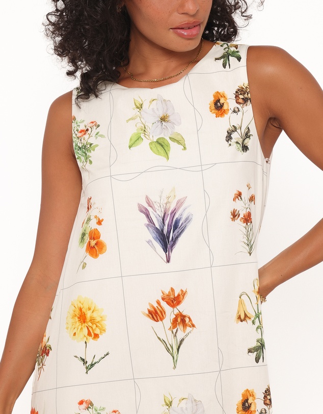 Petal & Pup - Elordi Mini Dress - Multi Flowers