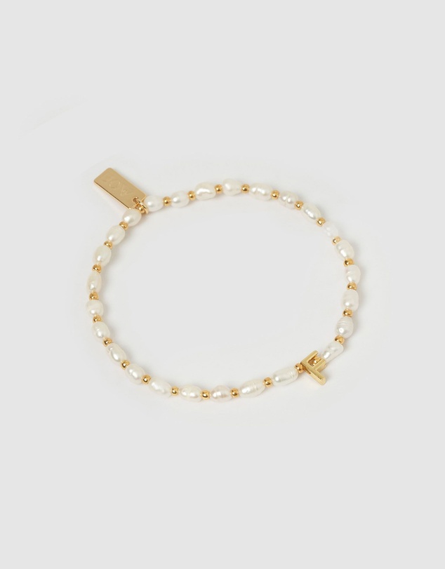 Arms Of Eve - Initial Pearl Bracelet
