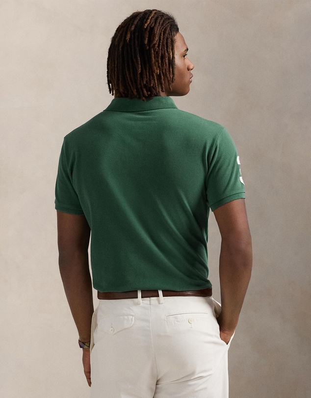 Polo Ralph Lauren - Custom Slim Fit Big Pony Mesh Polo Shirt