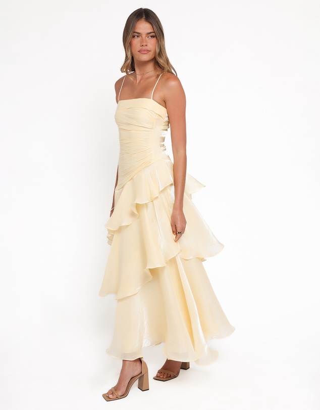 Petal & Pup - Rosalie Maxi Dress - Butter Yellow