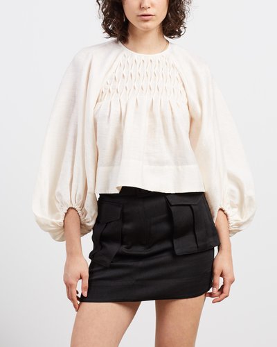 Margaux Balloon Sleeve Blouse