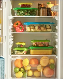 Joseph Joseph - Nest™ Glass 4-piece Food Storage Set (Multicolour)
