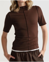 Decjuba - D-Luxe Short Sleeve Top