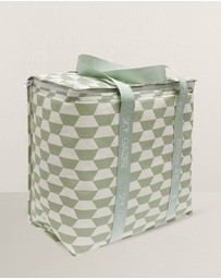 Sky Gazer - Insulated Freezer Shopping Bag - Green