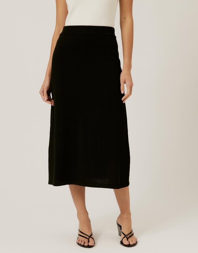 Tussah - Knitted Midi Skirt