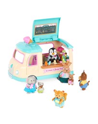 Lil Woodzeez - Scoops Ice Cream Truck Truck Playset