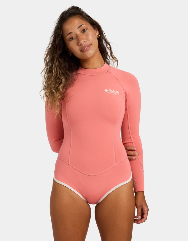 Billabong - Womens 2/2mm Glider Back Zip Wetsuit Springsuit