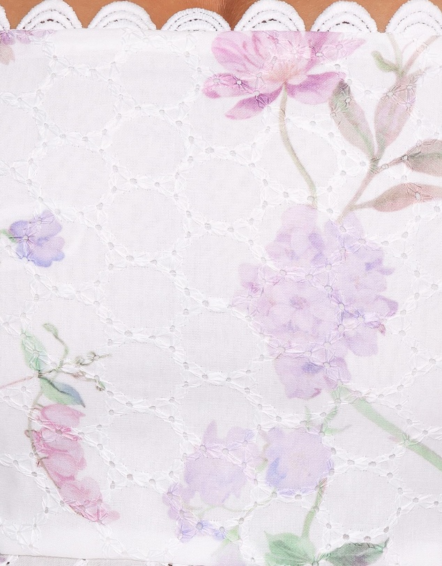 Petal & Pup - Adams Peplum Top - Purple Floral