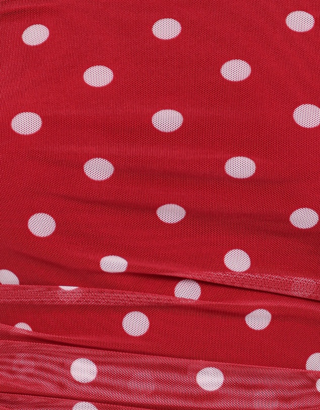 Petal & Pup - Tullia Strapless Top - Red Polka Dot