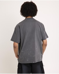 Black Noise White Rain - Trashed T-Shirt