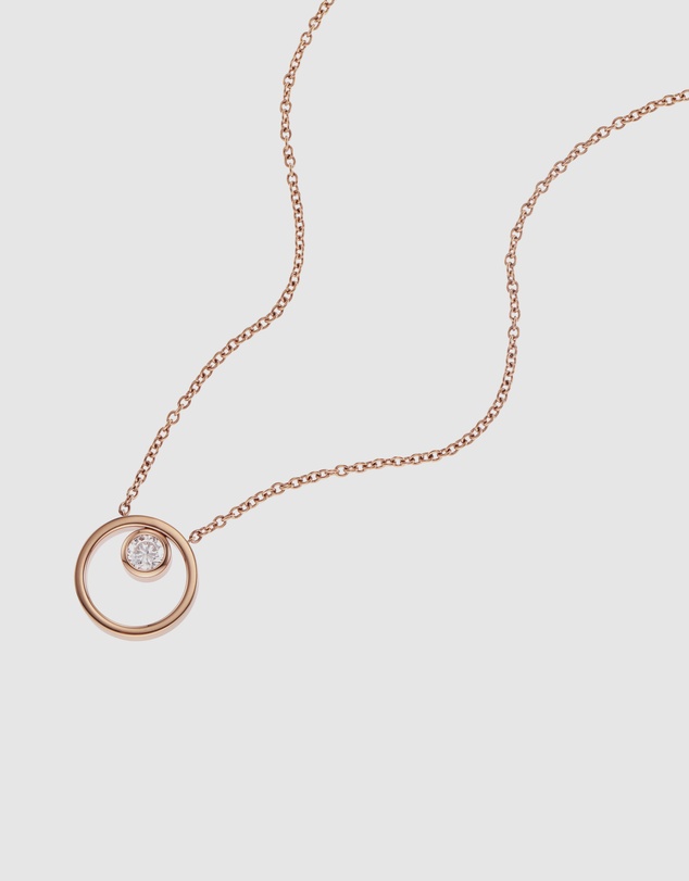 Skagen - Elin Rose Gold-Tone Necklace SKJ0850791