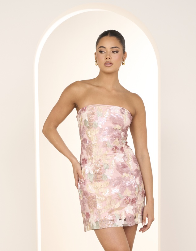 Pilgrim - Izzie Strapless Mini Dress