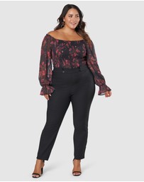 Pink Dusk by Curve Project - Cocktail Flame Pant