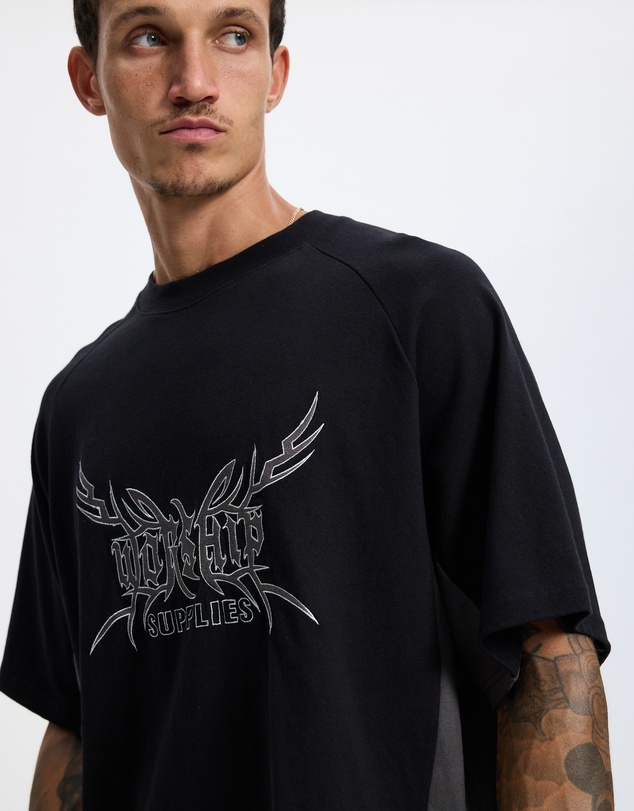 Worship - Trudge Box Fit Cropped Raglan Tee