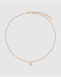 Najo - Bisous Yellow Gold Necklace (45cm+ext)