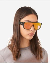 Hawkers Co - HAWKERS - Dark Khaki Fucsia Eco METRO Sunglasses for Men and Women UV400