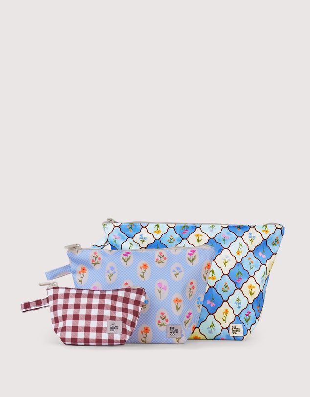 The Somewhere Co - Amalfi Handy Pouch Trio