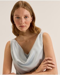 Review - Montague Cowl Neck Dress