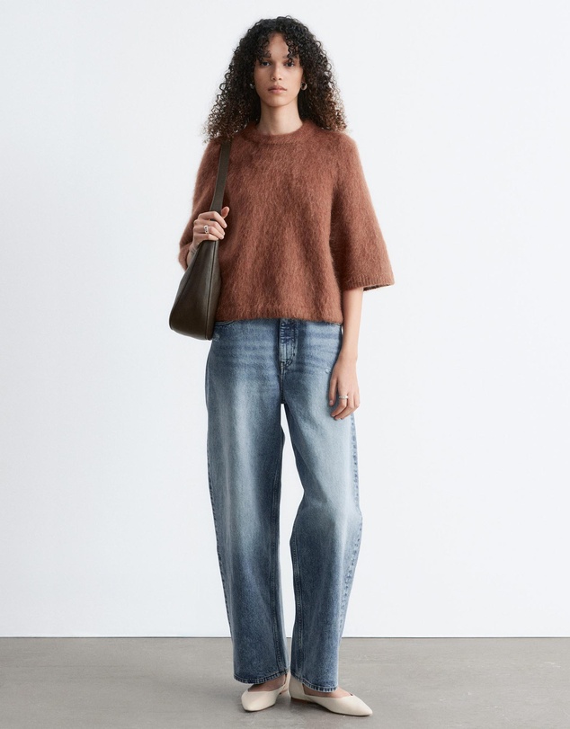 & Other Stories - Mohair-Blend Knitted T-Shirt