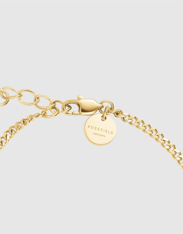 Rosefield - Playful Diamonds Gold-Tone Bracelet